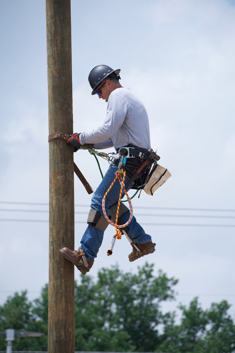 Student practicing welding techniques